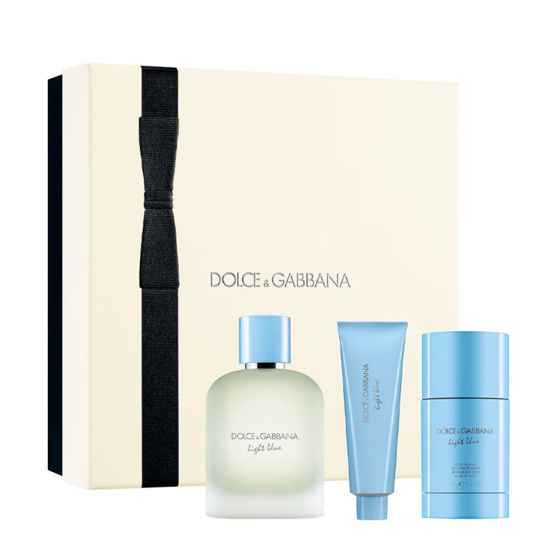 Set Dolce & Gabbana Light Blue Pour Homme EDT 100 ml